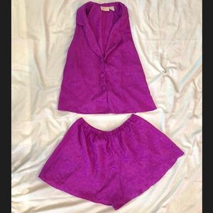 Vintage Victoria’s Secret Pajama Set💜